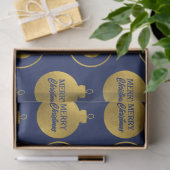 ビジネス企業のロゴクリスマスオーナメントカード 薄葉紙 (ギフト)