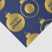 ビジネス企業のロゴクリスマスオーナメントカード 薄葉紙 (詳細)