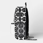 ビジネス企業のロゴホワイトミニマリスト会社 プリントバックパック (右)