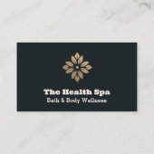 ビジネス企業の女性 |会社 名刺 (裏面)