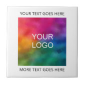 ビジネス会社ここに独自のロゴをアップロード タイル (正面)