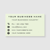 ビジネス会社のプロモパーソナライズされたーション – モダン (正面)