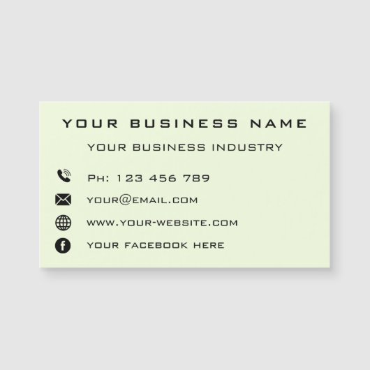 ビジネス会社のプロモパーソナライズされたーション – モダン (正面)