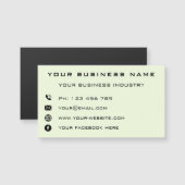 ビジネス会社のプロモパーソナライズされたーション – モダン (正面/裏面)