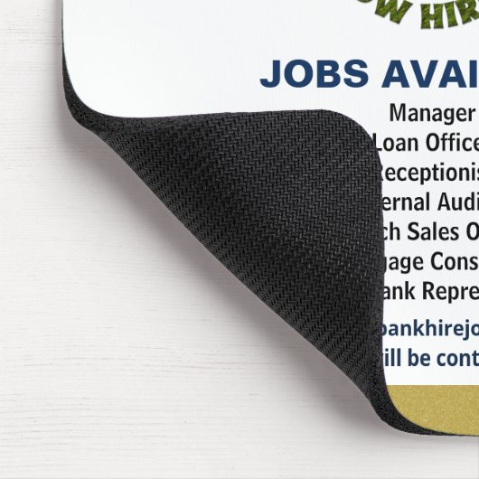 ビジネス会社のロ企業のゴのジョブのパーソナライズ マウスパッド (コーナー)