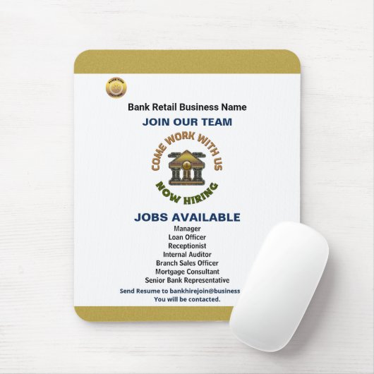 ビジネス会社のロ企業のゴのジョブのパーソナライズ マウスパッド (マウス)