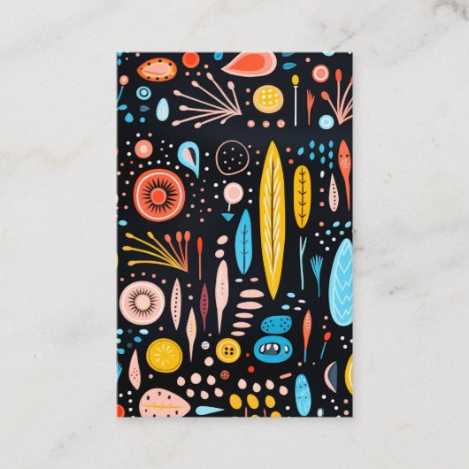 ビジネス会社の色をカスタム付ける 名刺 (正面)