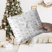 ビジネス会社カスタムロゴ追加メリークリスマス 薄葉紙