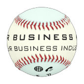 ビジネス会社プロモーション・スペパーソナライズされたシャル 野球ボール (裏面)