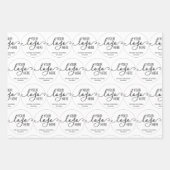 ビジネス会社ロゴブランディングマーケティング ラッピングペーパーシート (正面2)