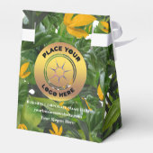 ビジネス会社ロゴプロモーションブランドのカスタム フェイバーボックス (裏面サイド)