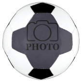 ビジネス会社独自のテンプレートをカスタム作成 サッカーボール (正面)