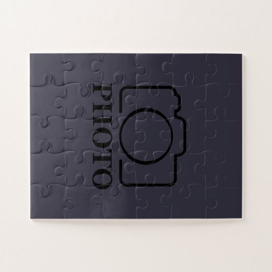 ビジネス会社独自のテンプレートをカスタム作成 ジグソーパズル (横)