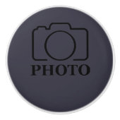 ビジネス会社独自のテンプレートをカスタム作成 セラミックノブ (正面)