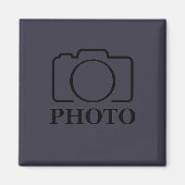 ビジネス会社独自のテンプレートをカスタム作成 マグネット (正面)