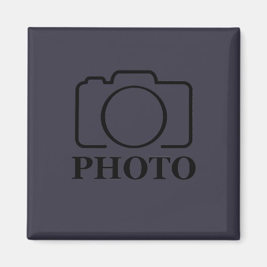 ビジネス会社独自のテンプレートをカスタム作成 マグネット (正面)