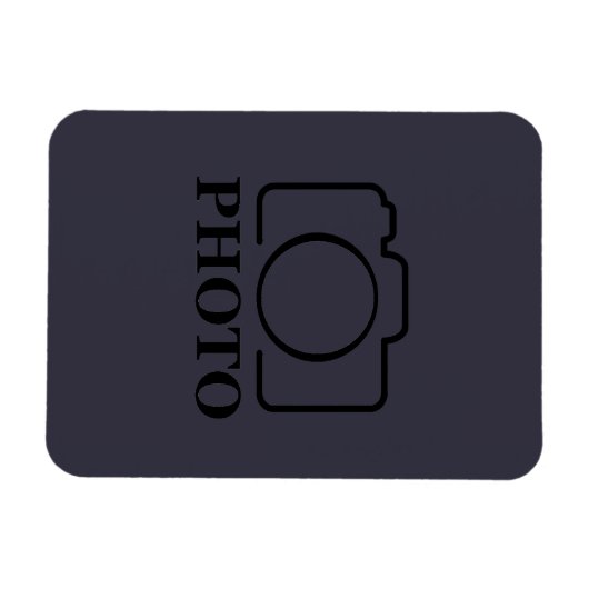 ビジネス会社独自のテンプレートをカスタム作成 マグネット (横)