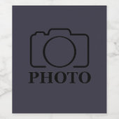 ビジネス会社独自のテンプレートをカスタム作成 ワインラベル (シングルラベル)