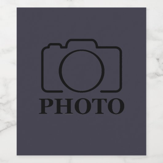 ビジネス会社独自のテンプレートをカスタム作成 ワインラベル (シングルラベル)