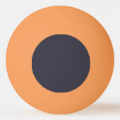 ビジネス会社独自のテンプレートをカスタム作成 卓球ボール (裏面)