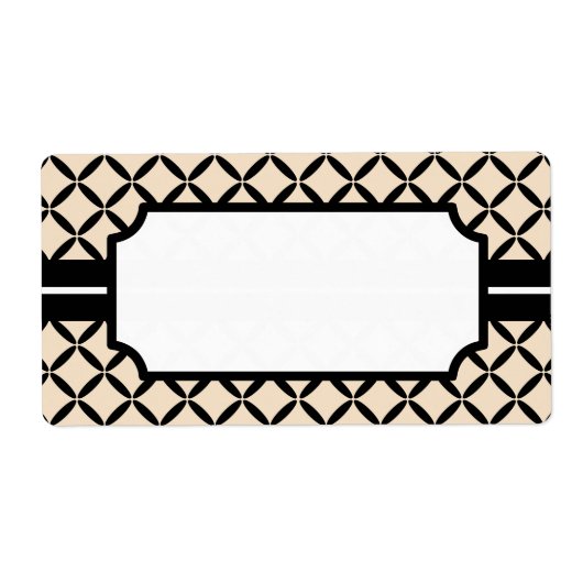 ビジネス会議イベント懇親会名タグラベル ラベル (正面)