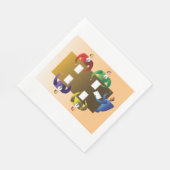 ビジネス会議 スタンダードランチョンナプキン (角)