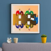 ビジネス会議 ポスター