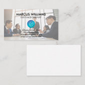 ビジネス会議 | 企業の 名刺 (正面/裏面)