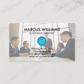 ビジネス会議 | 企業の 名刺 (正面)