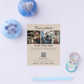 ビジネス促進フィットネスパーソナルトレーナー チラシ (シングル)