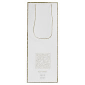 ビジネス促進モダンワエレガントイン抱き枕 ワインギフトバッグ (正面)