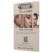 ビジネス促進美しいヘア爪、 ネイルメイクアップサロン クリップボード (左)