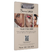 ビジネス促進美しいヘア爪、 ネイルメイクアップサロン クリップボード (右)