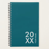 ビジネス個人のパーソナライズ週間プランナー プランナー手帳 (正面)