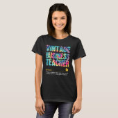 ビジネス先生感謝週間新学期 Tシャツ (正面フル)