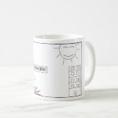 ビジネス共同作用 コーヒーマグカップ (正面右)