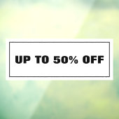 ビジネス割引 ウィンドウサイン (シート3)