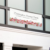 ビジネス名の追加|フカスタムラワーファーム 横断幕 (ビルの外側)