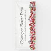 ビジネス名の追加|フカスタムラワーファーム 横断幕 (縦)