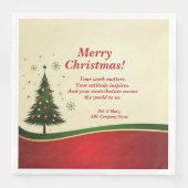 ビジネス名またはグループ名メッセージクリスマスパーティー (正面)