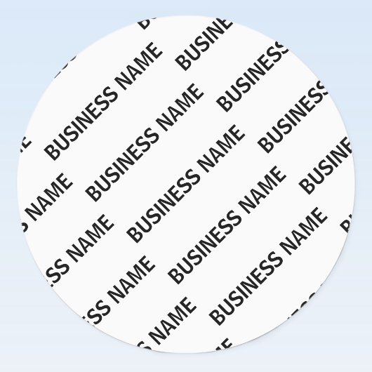 ビジネス名パターン |黒と白 ラベル