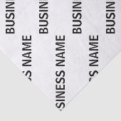 ビジネス名パターン |黒と白 薄葉紙 (詳細)