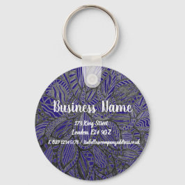 ビジネス名マーケティングパーソナライズされたキーリング キーホルダー