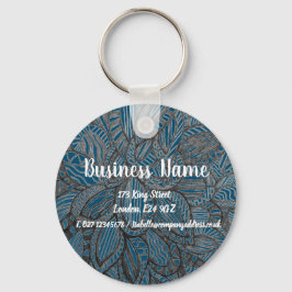 ビジネス名マーケティングパーソナライズされたキーリング キーホルダー