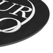 ビジネス名独自の会社文字の作成 カッティングボード (角)