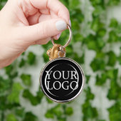 ビジネス名独自の会社文字の作成 キーホルダー (手)