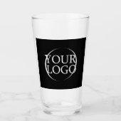 ビジネス名独自の会社文字の作成 タンブラーグラス (正面)