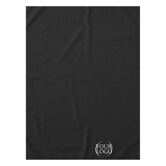 ビジネス名独自の会社文字の作成 テーブルクロス (正面)