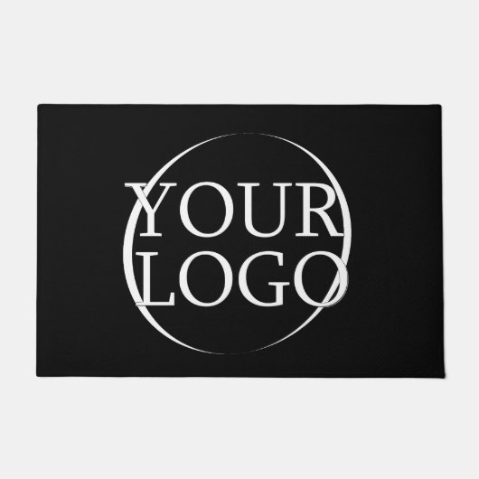 ビジネス名独自の会社文字の作成 ドアマット (正面)