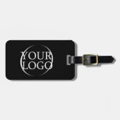 ビジネス名独自の会社文字の作成 ラゲッジタグ (正面横)